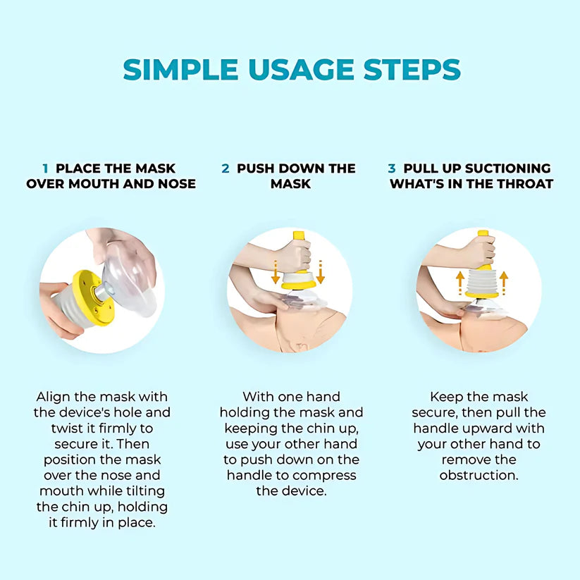 🛡️ Anti Choking Rescue Device